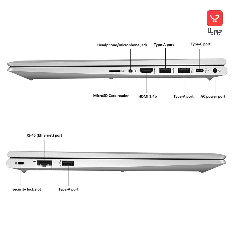 لپ تاپ استوک اچ پی HP ProBook 450 G8 i5 | 16GB | 512GB SSD